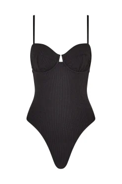ELCE Swim One Pieces-CINDY ONE PIECE - BLACK