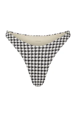 ELCE Swim Escape|Swim Bottoms-ESCAPE CHEEKY BOTTOM - HOUNDSTOOTH