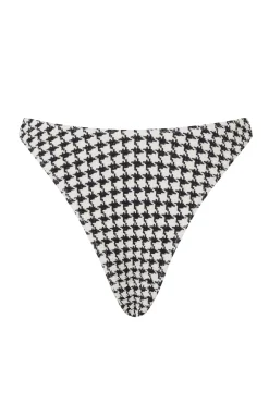 ELCE Swim Escape|Swim Bottoms-ESCAPE CHEEKY BOTTOM - HOUNDSTOOTH