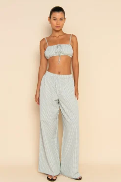 ELCE Swim Tops|Holiday Capsule-JACQUES BRALETTE - INK CHECK