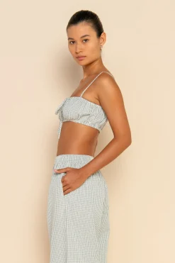 ELCE Swim Tops|Holiday Capsule-JACQUES BRALETTE - INK CHECK