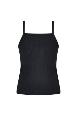 ELCE Swim Tops-JUNI TANK - BLACK