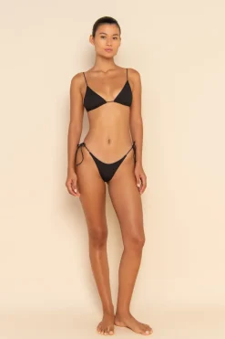 ELCE Swim Swim Tops-KAIA TOP - BLACK