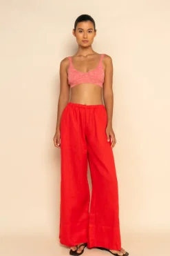 ELCE Swim Selalu|Bottoms-LOTTIE PANT - CHERRY