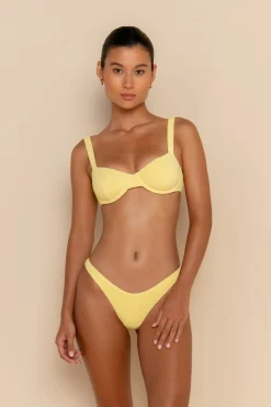 ELCE Swim Swim Tops-PRE ORDER // ESCAPE BRACUP TOP - LEMON