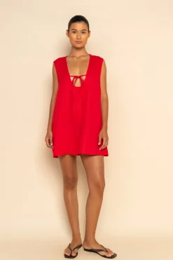 ELCE Swim Selalu|Dresses-PRE ORDER // LOTTIE MINI DRESS - CHERRY
