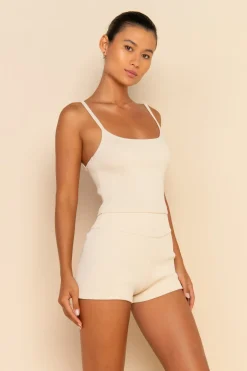 ELCE Swim Bottoms-PRE ORDER // SOL KNIT SHORT - MILK