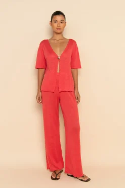 ELCE Swim Paradis|Tops-SORAYA TOP - RED