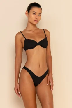 ELCE Swim Swim Bottoms-TY BOTTOM - BLACK