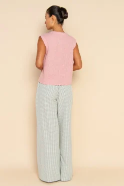 ELCE Swim Holiday Capsule|Tops-YUNI VEST - ROUGE